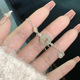 B4993# Fu word peace buckle bracelet