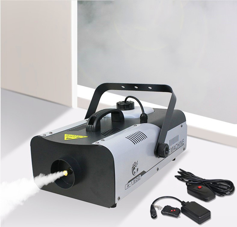 LED1500W spray smoke machine stage lighting effect smoke machine wedding bar performance lighting smoke machine