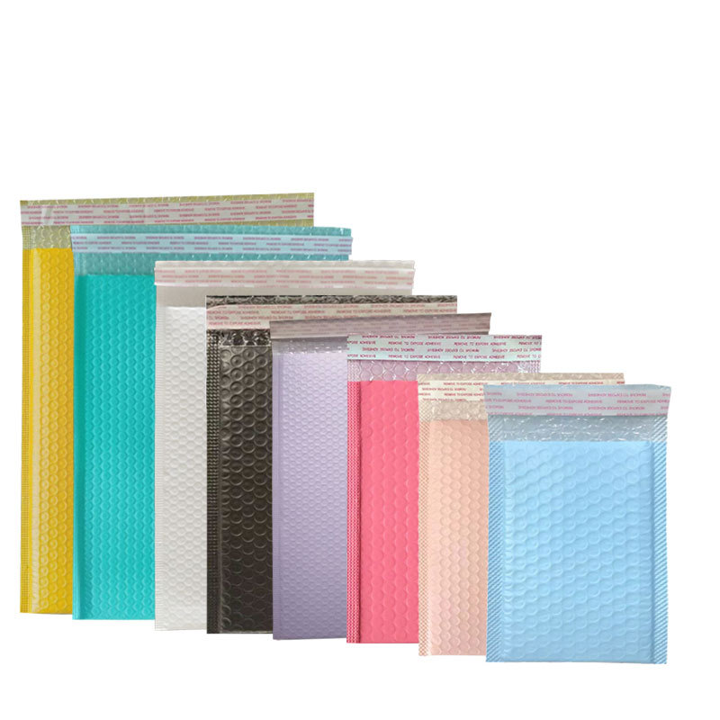 Bubble bag color thick self-adhesive bag express bag packaging bag bubble bag packaging self-sealing bag wholesale bubble bag