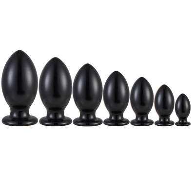 Rugby anal plug multi-size oversized anal plug men and women go out masturbation anal expander soft skin-friendly sex toys