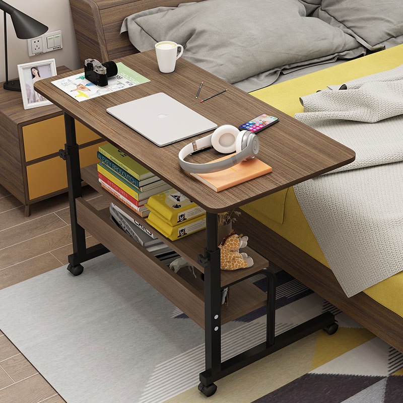 Bedside Table portable simple small table bedroom home student desk simple lifting dormitory lazy computer desk