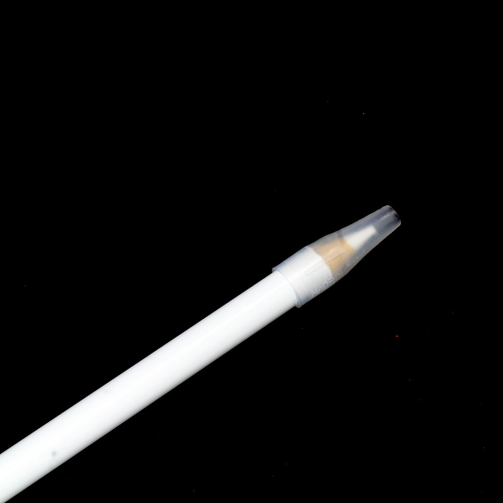 Cross-border nail art tools white pencil stick white drill crayon 17cm with cap long suction drill point drill pen wholesale