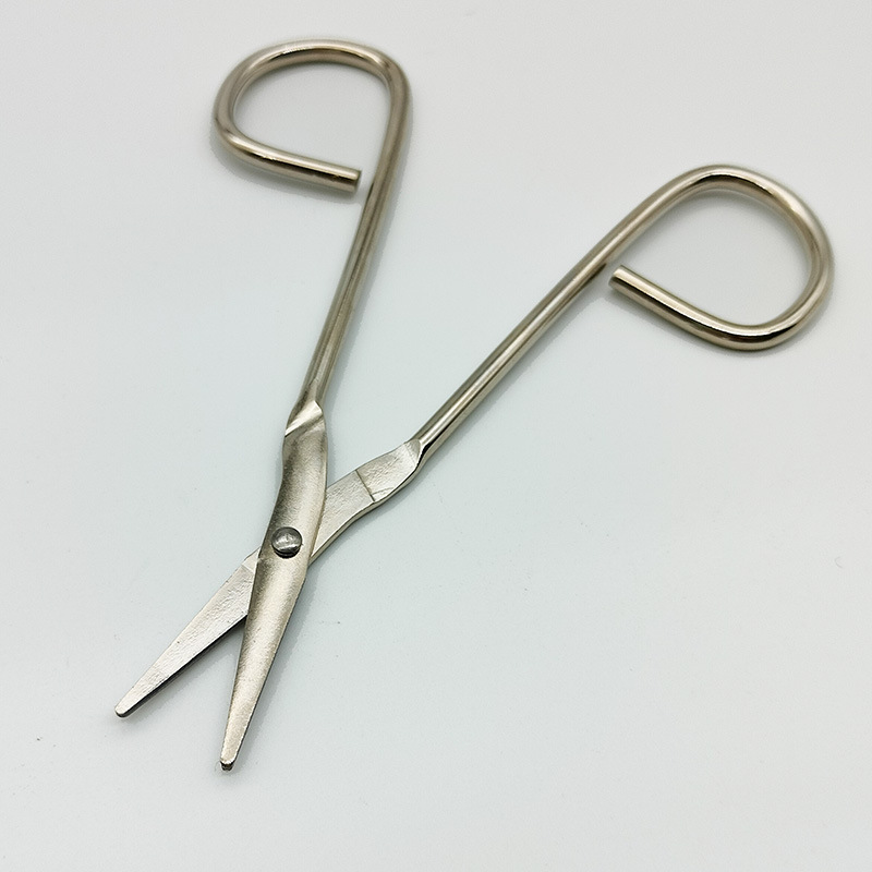 Disposable pointed gauze scissors bandage scissors iron wire scissors carbon steel scissors iron wire scissors spot wholesale