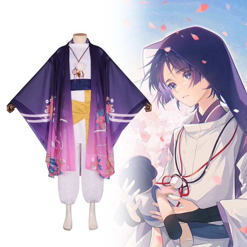 原神cos服過往散兵cosplay動漫流浪者c服男武士復古萬聖節表演服