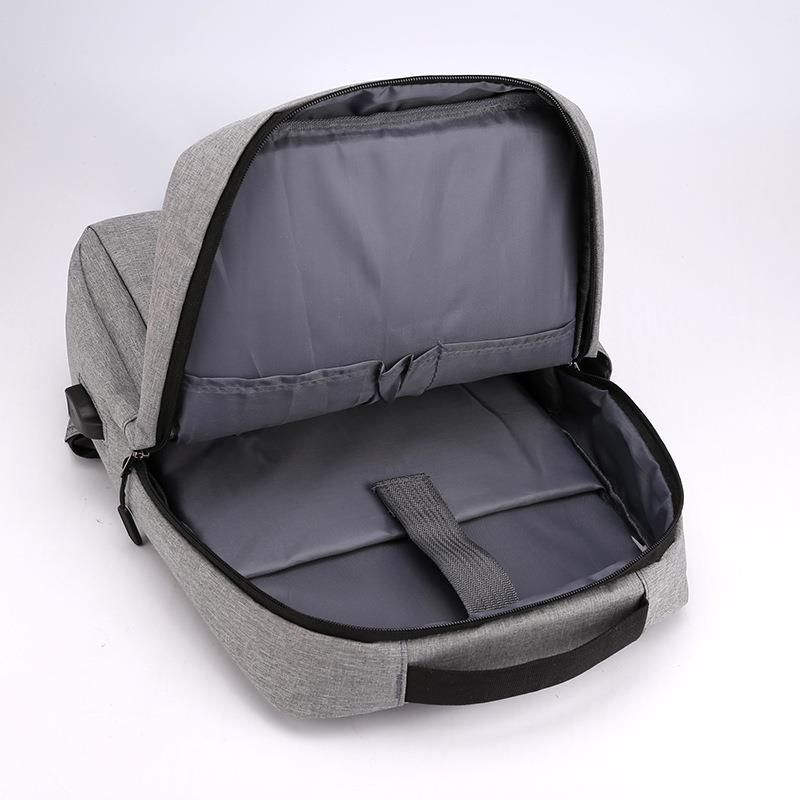 Cross-border Men's Business Backpack New Simple Large Capacity Computer Backpack Outdoor Travel Student Schoolbag Wholesale