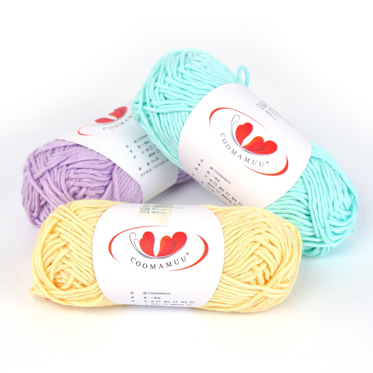 New Featured 50g Luminous Yarn 2mm Handmade DIY Creative Doll Doll Crochet Straight Hair