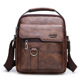 Vertical dark brown