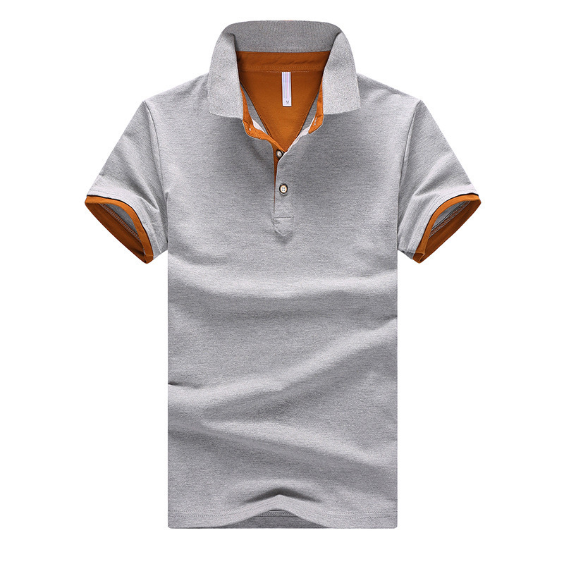 Summer polo shirt 2023 men's and women's work clothes breathable T-shirt lapel short sleeve cultural shirt printing logo clothing