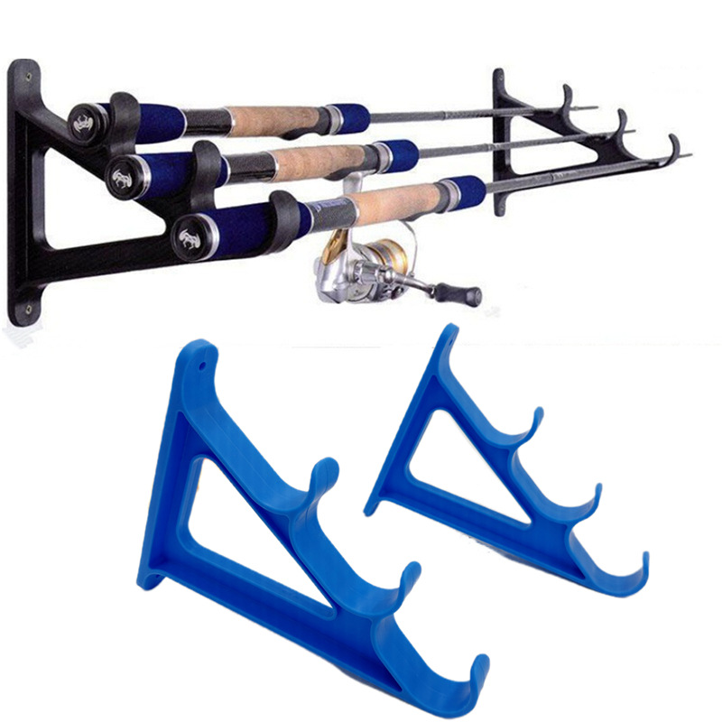Display Rack for Fishing Rod Hanging Rack for Fishing Rod Wall Hanging Rack for Fishing Rod Three-position Rack for Fishing Rack for Rubber Boat