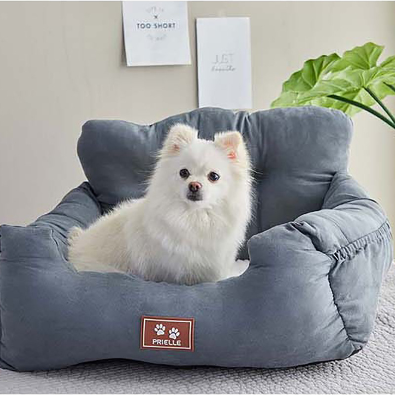 New small and medium-sized dog kennel cat kennel car car travel pet cushion Teddy four-season safety seat