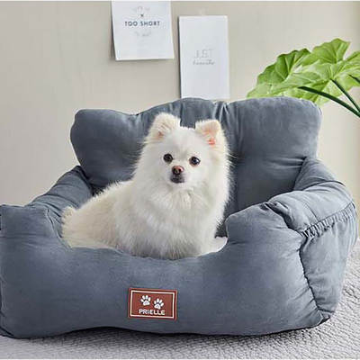 New small and medium-sized dog kennel cat kennel car car travel pet cushion Teddy four-season safety seat