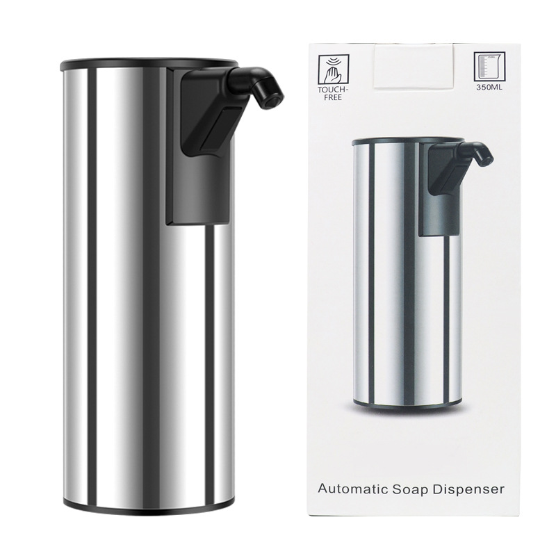 New 304 stainless steel automatic induction soap dispenser intelligent touch-free household kitchen and bathroom electric wall hanging distributor