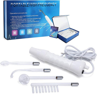 Portable High Frequency High Frequency electrotherapy instrument micro current electrotherapy beauty anti-acne instrument electrotherapy stick