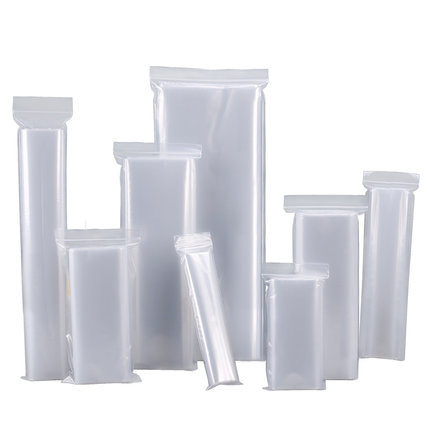 Spot transparent strip pe self-sealing sealing mouth thickened industrial plastic packaging glue bone Yum bag wholesale in large quantities