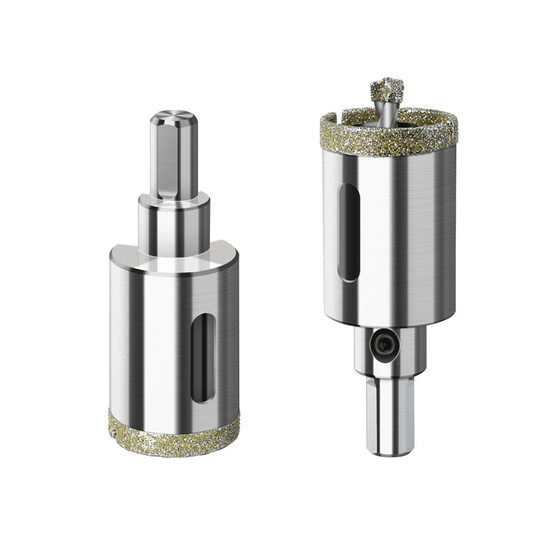 Ceramic tile opening drill bit glass opener ceramic with positioning drill bit taking hole marble opener