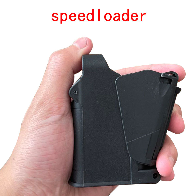 Cross-border universal 9mm-45ACP magazine loader durable nylon material bullet feeder quick pop-up and bounce-back