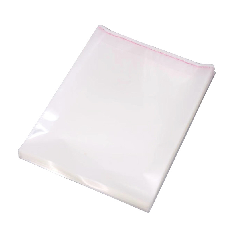 opp bag in stock self-adhesive bag opp bag transparent pe bag clothing accessories card head department store packaging bag