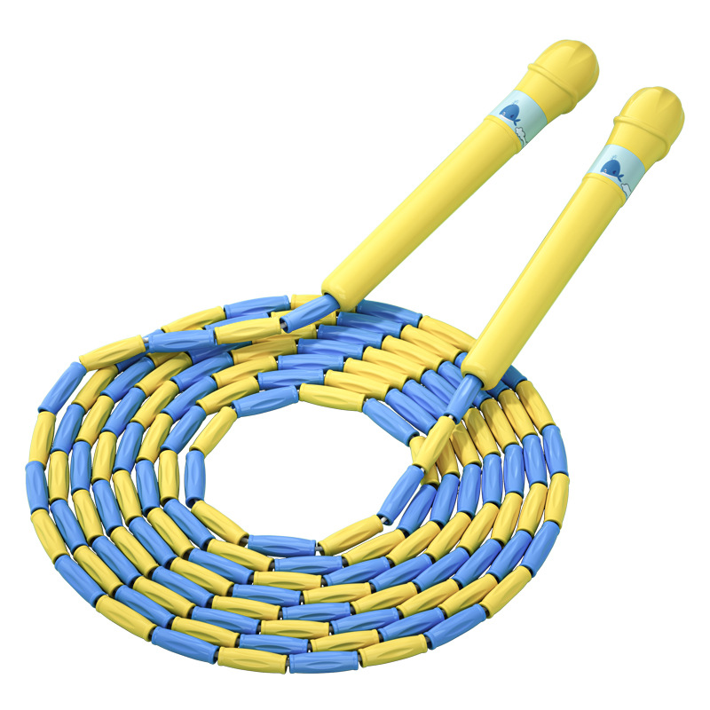Children's Slub Rope Skipping Kindergarten Pattern Primary School Students Adult Adjustable Beginner Baby First Grade Child Gods Skipping