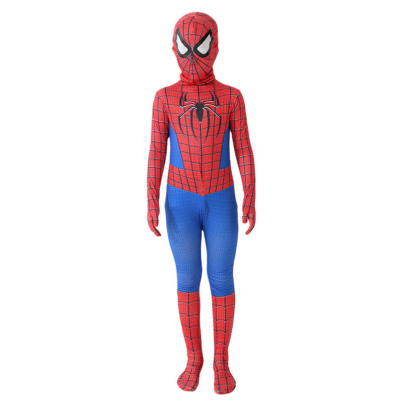 Miles Black Spider-Man jumpsuit tight clothes men and women adult children Gwin cos clothing headgear suit