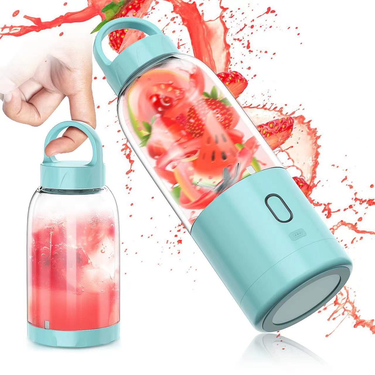 Rechargeable USB High Speed6-Blades Juicer Cup Чашка для измельчения льда