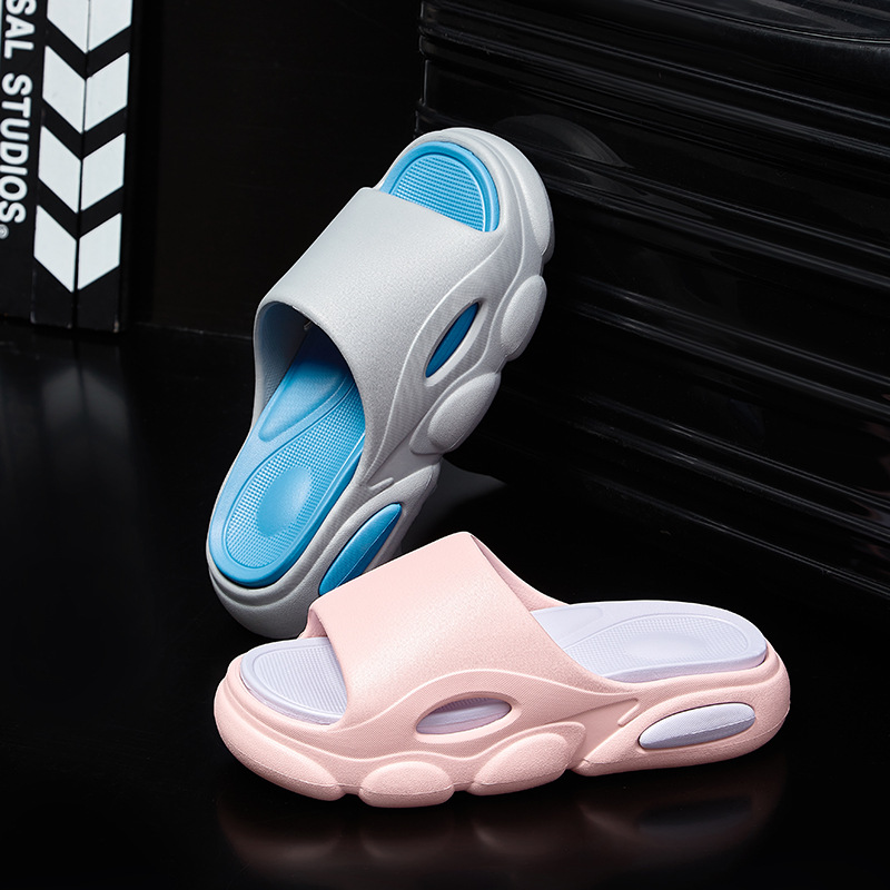 Summer New Slipper Slippers for Men and Women Thickened Non-slip Couple Student Home Outfit Household Slippers Wholesale