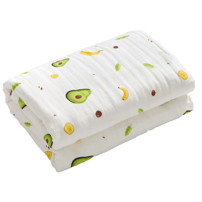 Baby bath towel pure cotton gauze super soft absorbent baby bath quilt blanket newborn towel children towel quilt