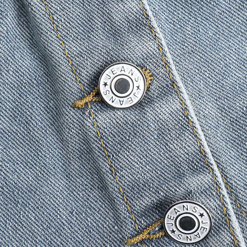 [spot] summer new women's European and American ins chest-wrapped denim corset short jacket waistcoat