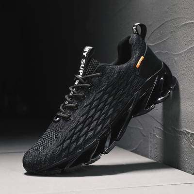 2023 men's shoes mesh shoes Blade sneakers men's blade breathable mesh running shoes popular men's casual shoes