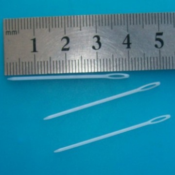Fine plastic needle BN4.0, plastic embroidery needle, plastic beaded needle (factory pin)