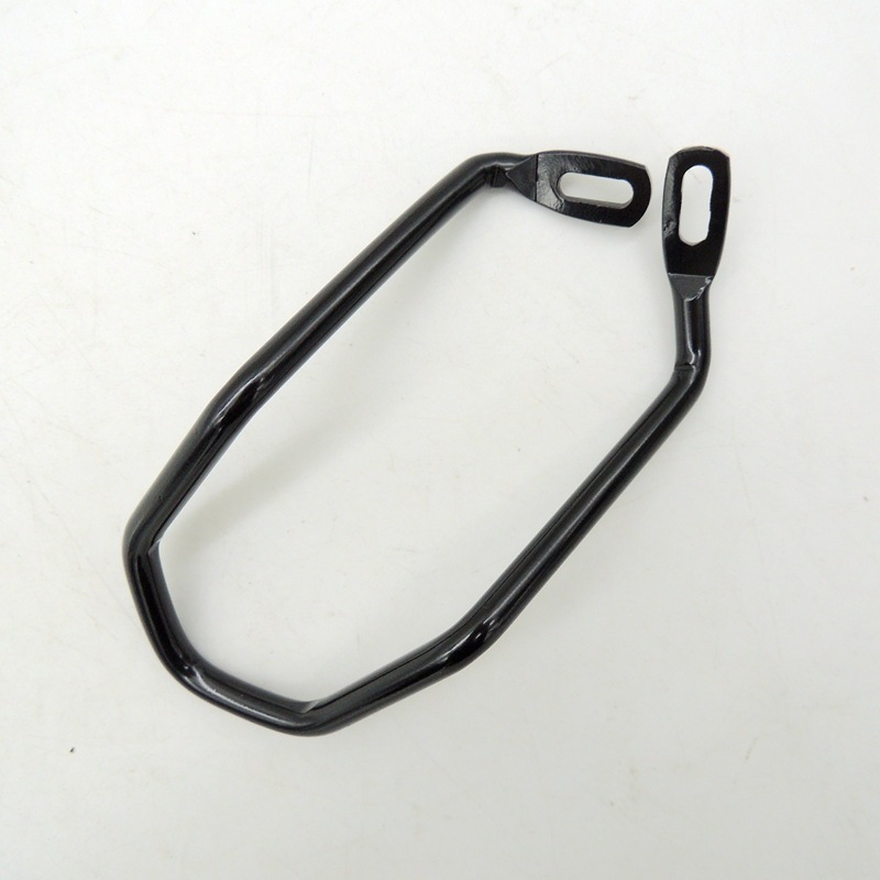 Rear transmission protector bold mountain bike folding car rear dial steel protective frame protective device
