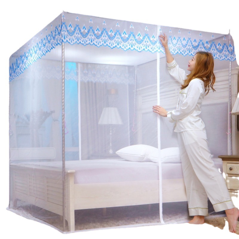 Mosquito Net anti-drop closed anti-drop household bedroom new encryption wholesale increase space thick dustproof zipper
