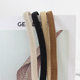 Elastic Thin Belt Women's Ins Style Decorative Golden Hook with Skirt Small Size Elastic Waist Chain 3 Sizes