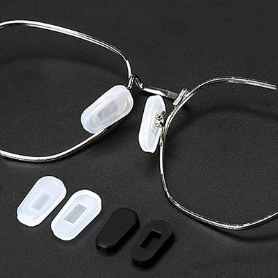 Glasses Silicone Non-slip Nose Pad Cover Ultra-soft Glasses Silicone Nose Pad Silicone Nose Pad Silicone Card Nose Cover