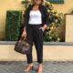 2024 Leisure suit Cotton and Linen-Lapel Suit Jacket Loose Pants suit