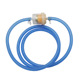 Blue oil Tube 1 m with oil filter clip