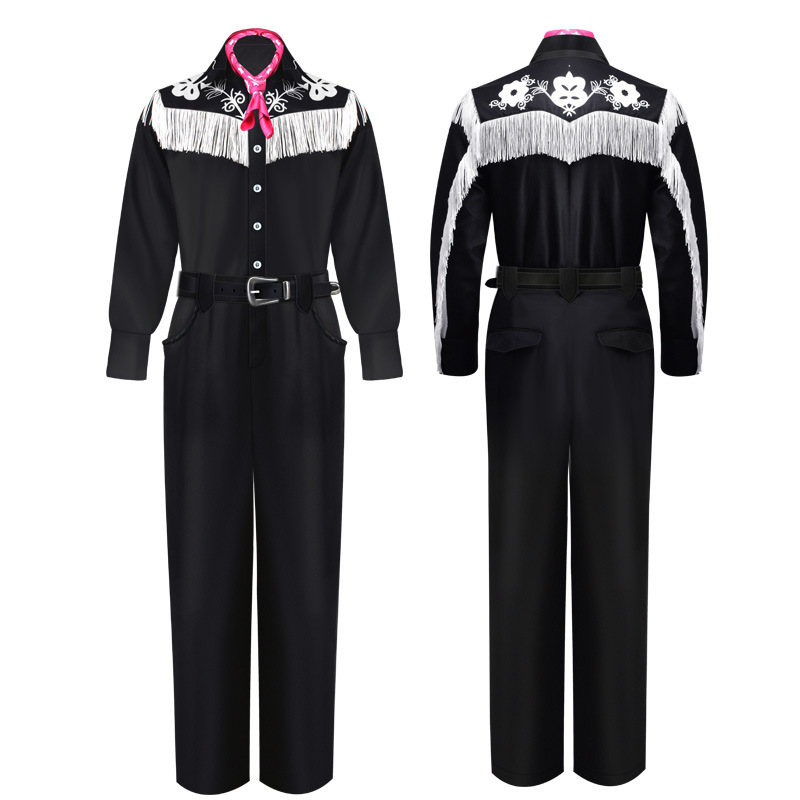 2023 Movie Barbie cos Dress Live Movie Movie Movie Barbie Dress Tight Pants cosplay