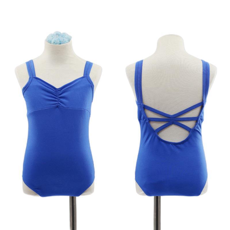 Children's Dance Clothing Girls' Practice Clothing Sling Ballet Body Clothing Dancing Test Grade One-piece Suit Summer Adult