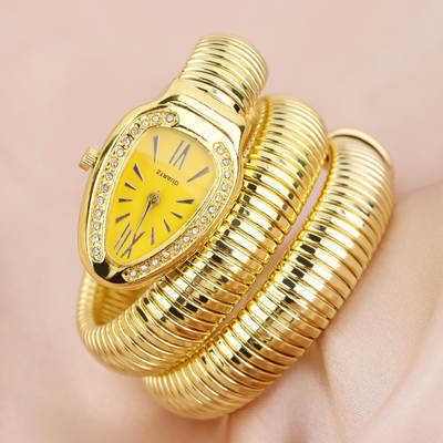 BIFANXI cross-border snake watch ladies fashion bracelet watch creative quartz watch personality bracelet watch wholesale