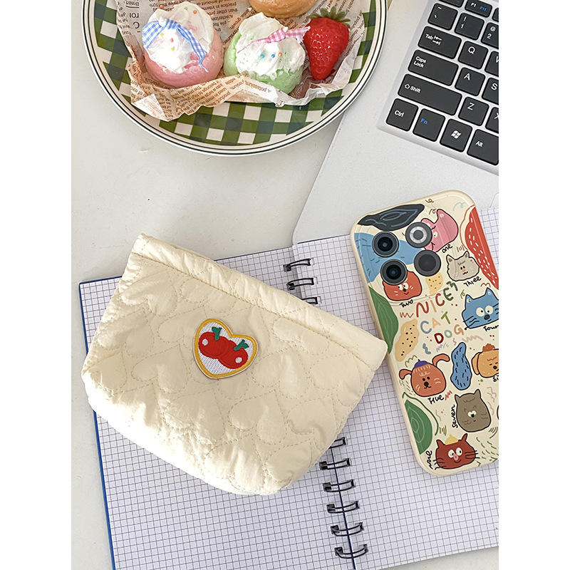 Yeyu/ins storage bag women's portable small sanitary napkin monthly event large capacity bag small bag storage bag