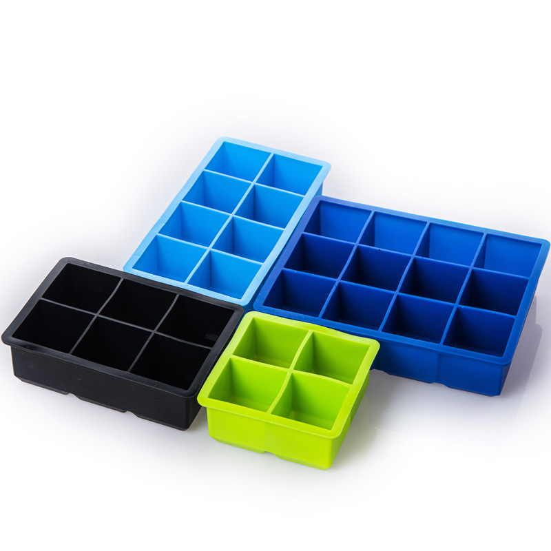Children's Silicone Food Supplementary Box Silicone Ice Mould Split Freeze Refrigerated Storage Food Supplementary Box Ice Pot