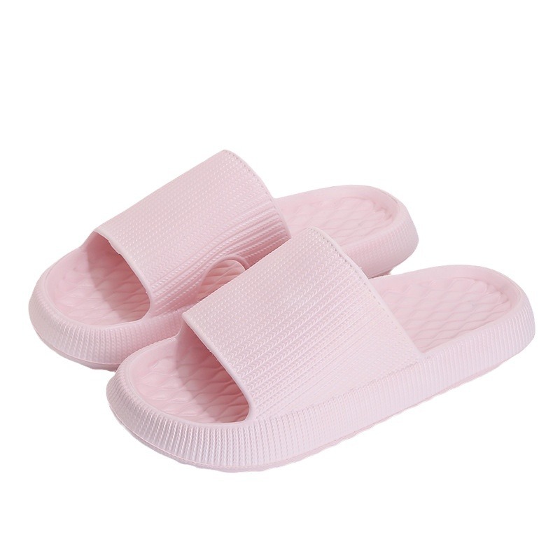 4CM thick-soled slippers for women Summer new couple home poop feeling home eva men's sandals cross-border wholesale