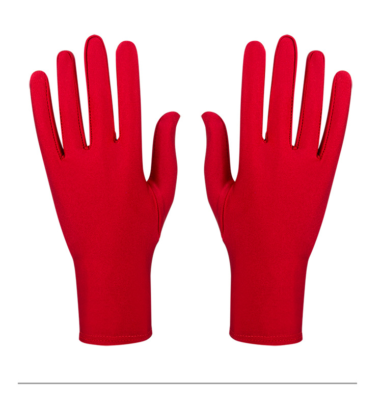 Stretch Performance Gloves Spandex Gloves Etiquette Bright Multicolor Gloves Colorful Stretch Lycra Performance Gloves_voghion.com