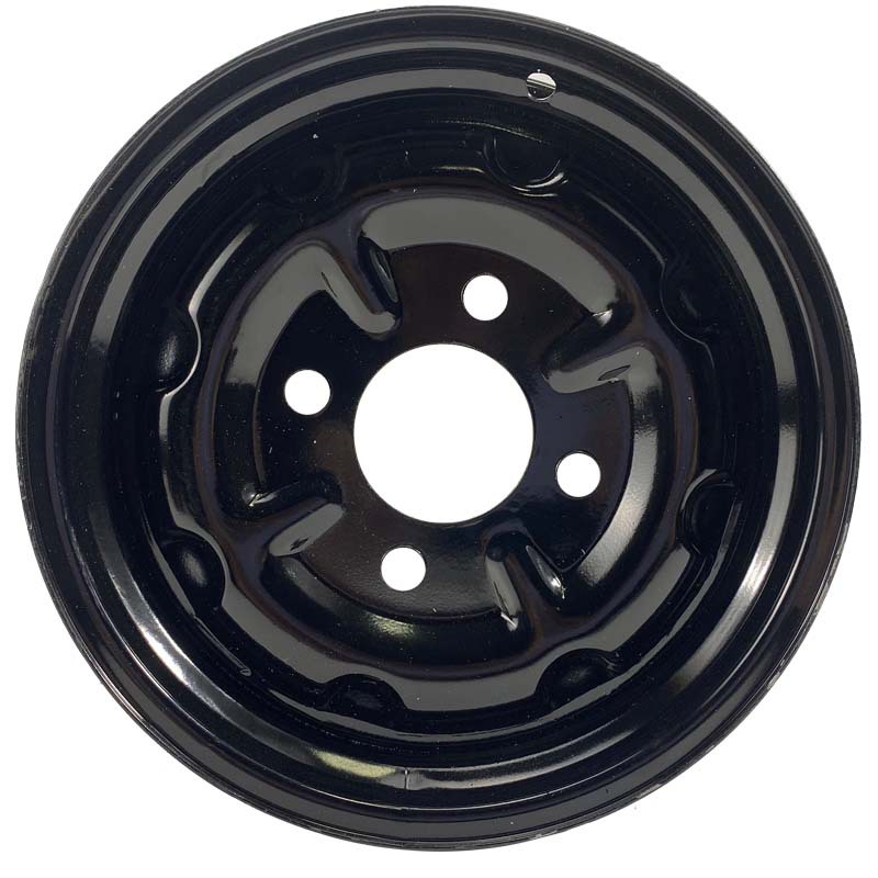 Electric vehicle rear wheel electric motorcycle wheel rear steel rim 400-12/300-10 thickened steel ring tricycle accessories
