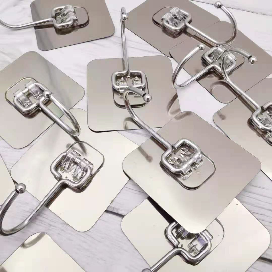 Hook Non-marking Strong Adhesive Hook Non-punching Hook Transparent Hook Adhesive Hook Female Buckle Plug Hook Clothes Hook