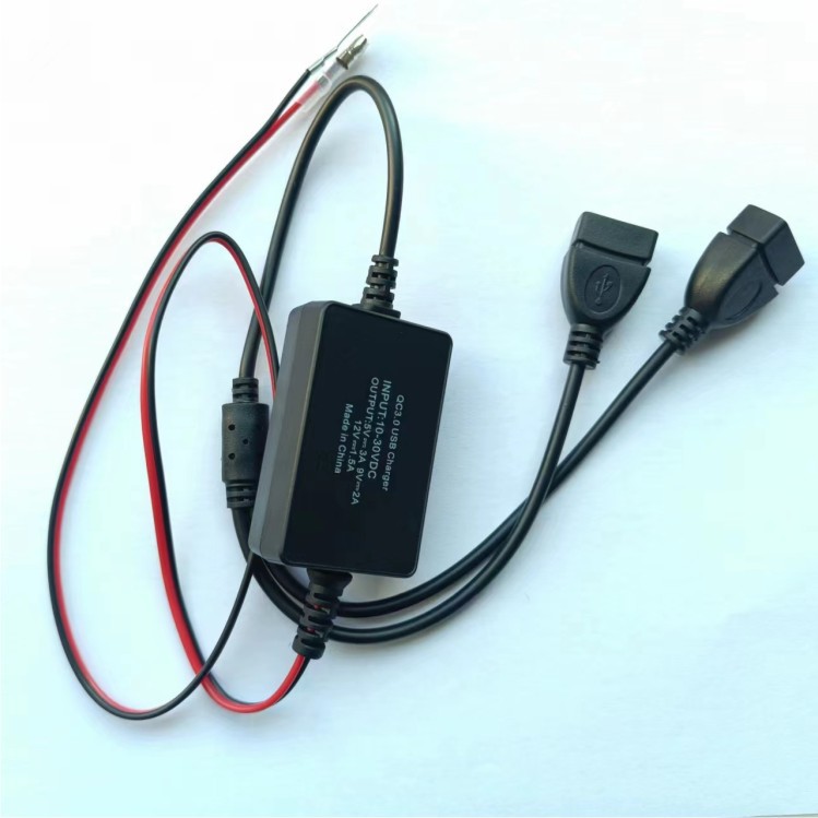 36V24V12V to 5V3A car USB power converter 12 to 5V step-down module mobile phone charging step-down line