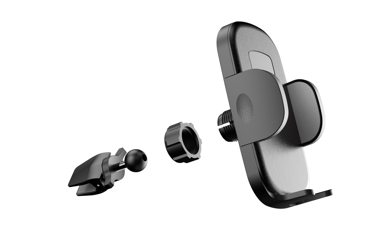 New cross-border private model car phone holder air outlet automatic lock car navigation bracket wholesale