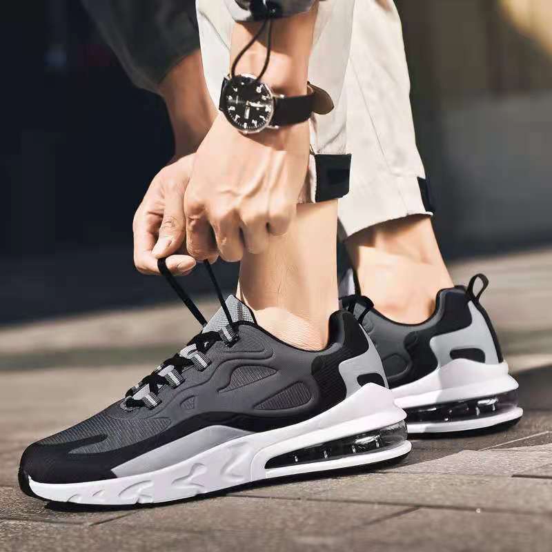 Cross-border plus size men's shoes spring and autumn sneaker air cushion mesh breathable comfortable casual fashion trend Foreign Trade men's and women's shoes