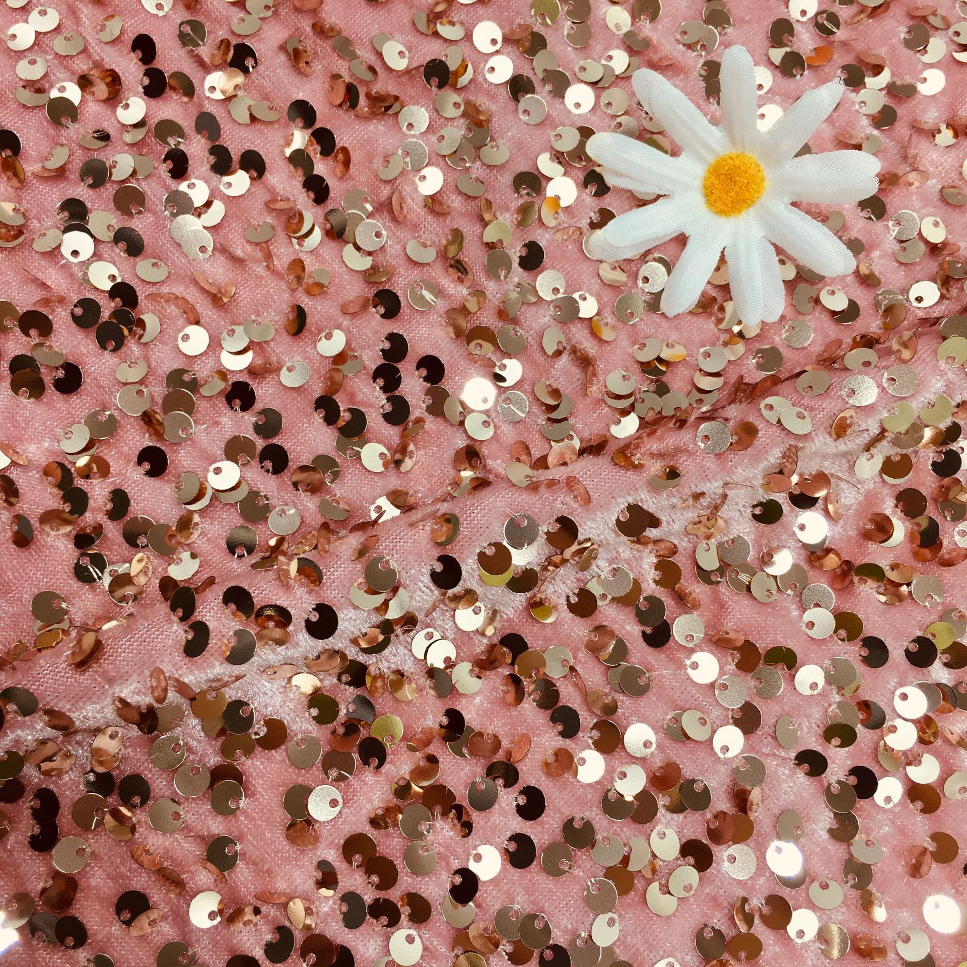 in stock 50 Color 5mm Stretch Fleece Sequin Cloth Cocktail Dress Shoe Material Headdress Children's Wear Embroidered Bead Fabric
