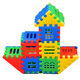 Spot building block toy large house assembly children's educational early education large particle square three-dimensional house wholesale