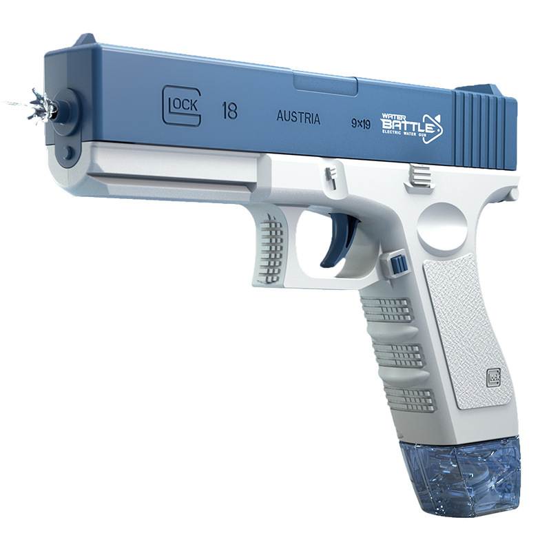 2024 New Electric Water Gun Toy Black Technology Continuous Automatic Water Spray High Pressure Water Spray Water Gun Glock